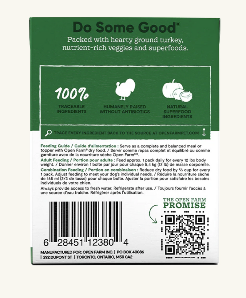 Load image into Gallery viewer, Open Farm Dog Turkey Rustic Stew 12.5oz - Discover Dogs