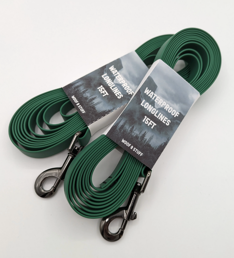 Load image into Gallery viewer, Woof & Stuff Pine Waterproof Longline