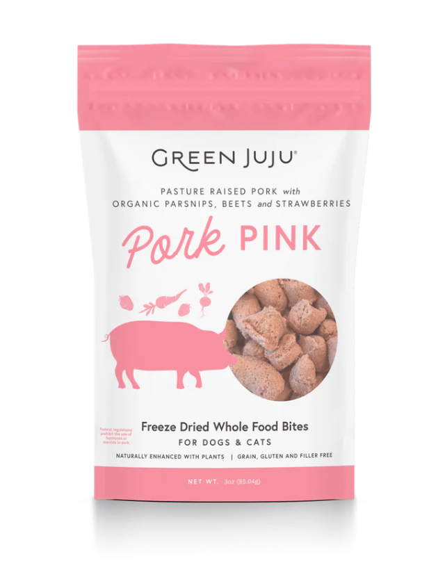 Load image into Gallery viewer, Green Juju Pork Freeze-dried Whole Food Bites