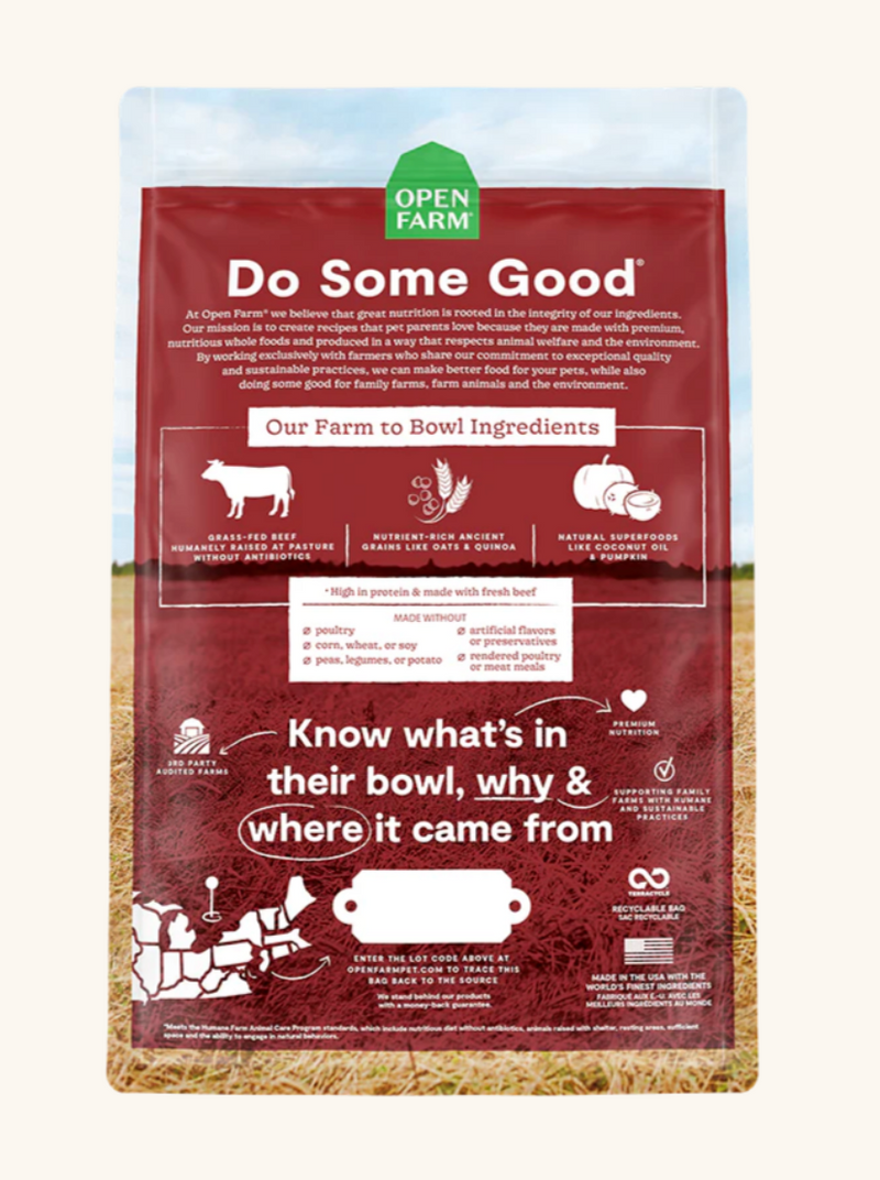 Load image into Gallery viewer, Open Farm Grass-Fed Beef Ancient Grains