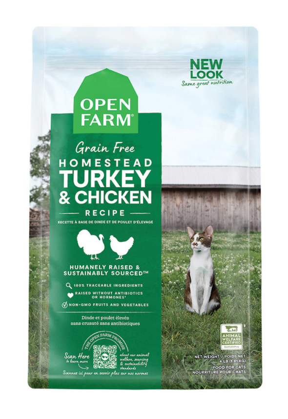 Load image into Gallery viewer, Open Farm Cat Grain-Free Homestead Turkey & Chicken