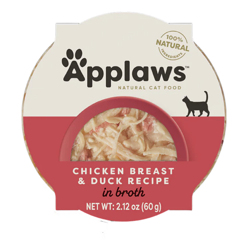 Load image into Gallery viewer, Applaws Chicken Breast & Duck Pots 60g