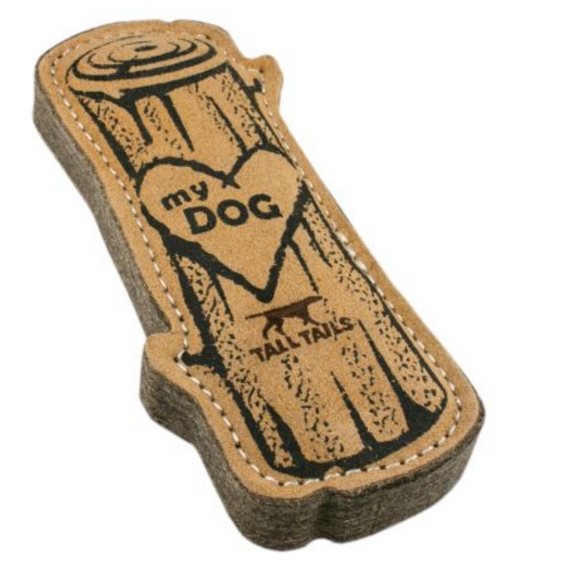 Load image into Gallery viewer, Tall Tails Leather & Wool Log