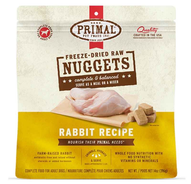 Load image into Gallery viewer, Primal Dog Freeze-Dried Rabbit