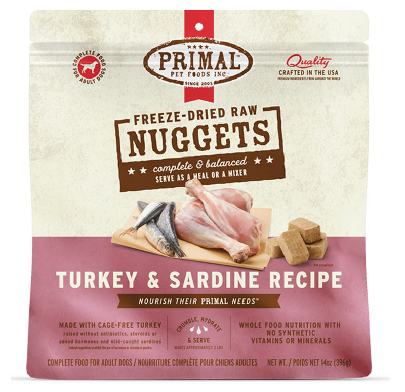 Load image into Gallery viewer, Primal Dog Freeze-dried Turkey & Sardine - Discover Dogs