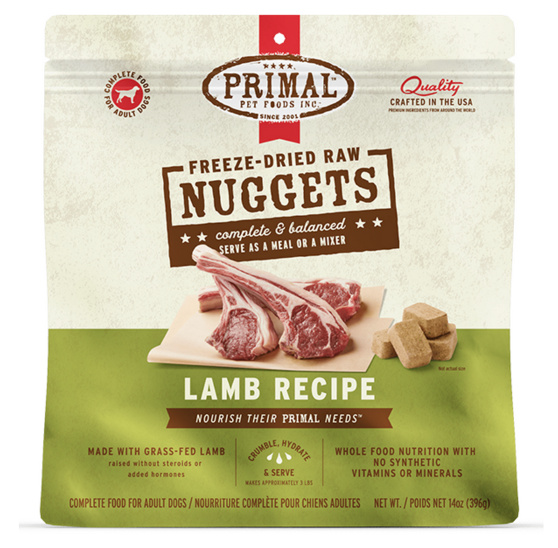 Load image into Gallery viewer, Primal Freeze-Dried Dog Lamb