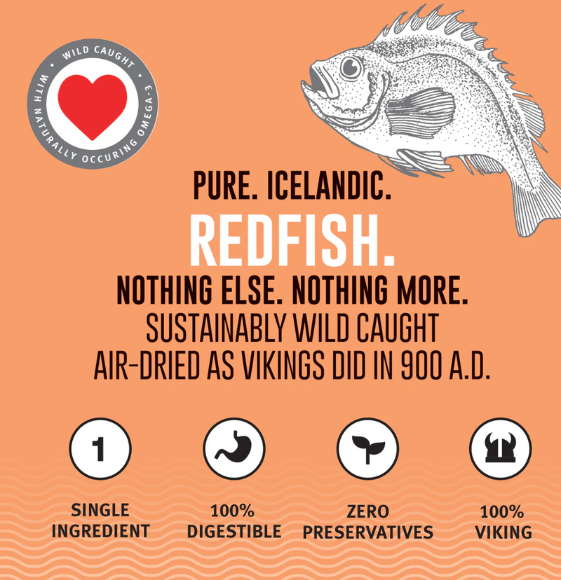 Load image into Gallery viewer, Icelandic Redfish Skin Rolls 3oz