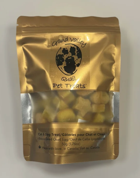 Load image into Gallery viewer, Grand Valley Freeze-dried Quail Egg Treats 50g
