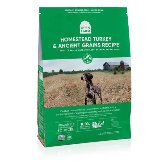 Open Farm Homestead Turkey Ancient Grains - Discover Dogs