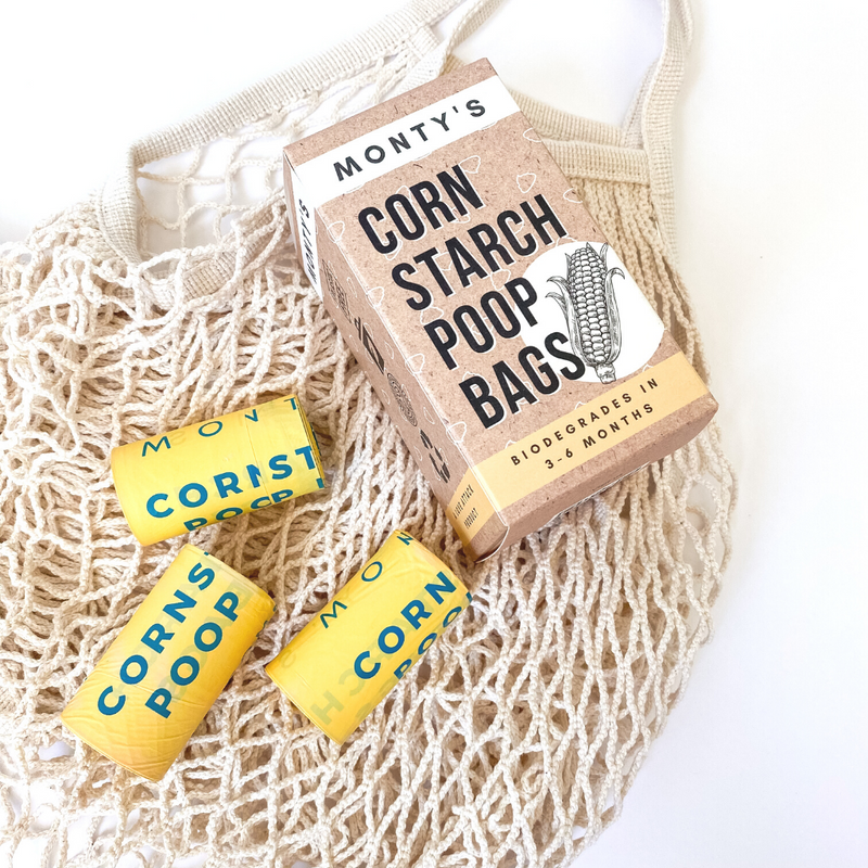 Load image into Gallery viewer, Monty's Compostable Corn Starch Poop Bags