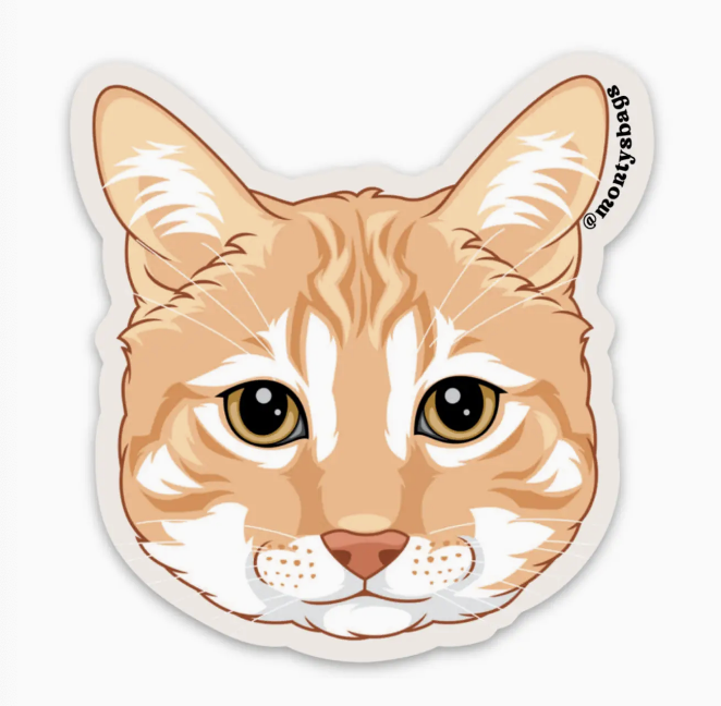 Load image into Gallery viewer, Monty's Max Vinyl Sticker