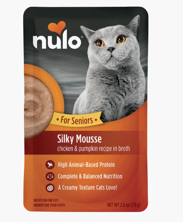 Load image into Gallery viewer, Nulo Cat Cat Silky Mousse Senior Chicken & Pumpkin 2.8oz