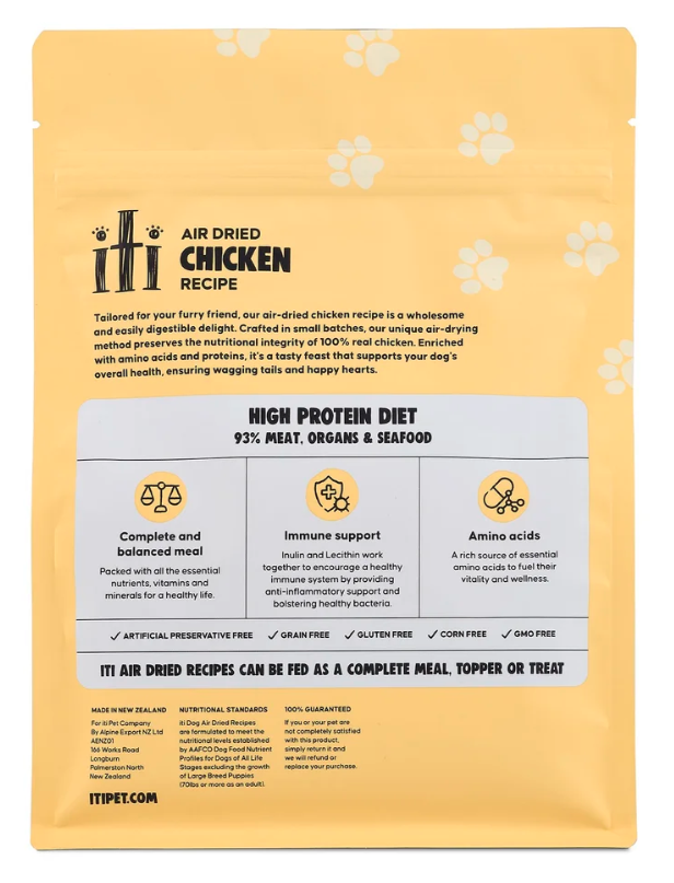Load image into Gallery viewer, Iti Biti Air Dried Chicken for Dogs