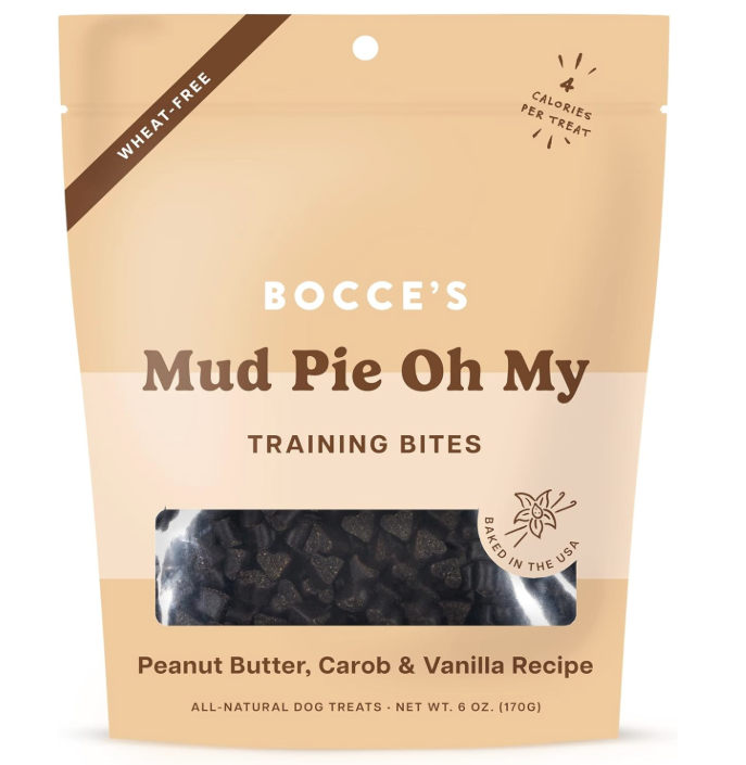 Load image into Gallery viewer, Bocce's Bakery Dog Training Bites Mud Pie Oh My 6 oz - Discover Dogs