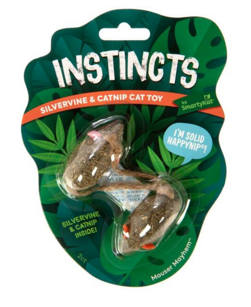 Load image into Gallery viewer, Instincts HappyNip Compressed Catnip Toy 2PK