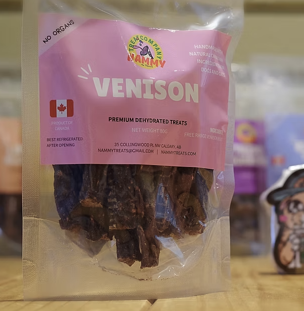 Load image into Gallery viewer, Nammy Treats Venison 90g