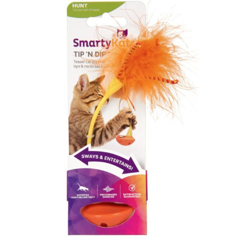 Load image into Gallery viewer, SmartyKat Tip N' Dip Wobble Motion