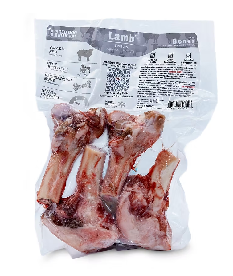 Load image into Gallery viewer, RDBK Frozen Lamb Femur (Split) - Discover Dogs