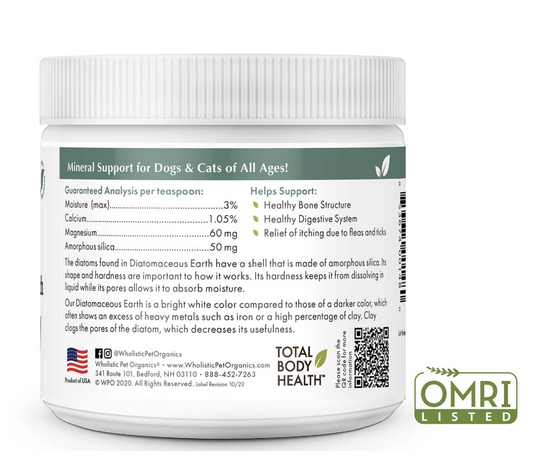 Wholistic Pet Organics Diatomaceous Earth