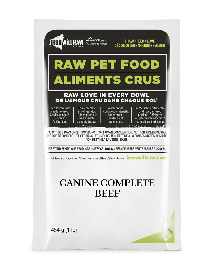 Load image into Gallery viewer, Iron Will Raw Canine Complete Beef Dinner
