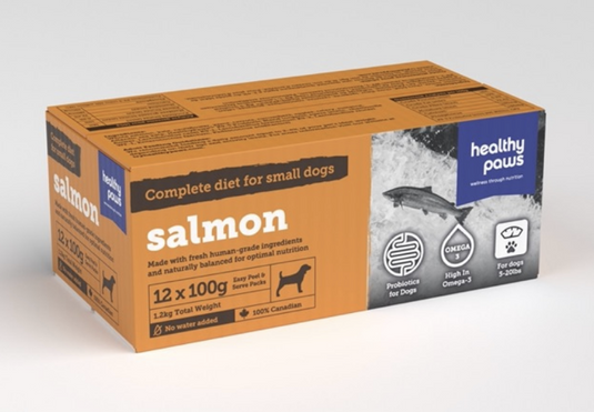 Healthy Paws Complete Dinner Salmon 12 x 100g
