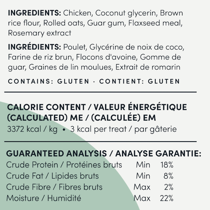 Load image into Gallery viewer, Crumps' Naturals Dog Mini Trainers Semi-Moist Chicken 132g