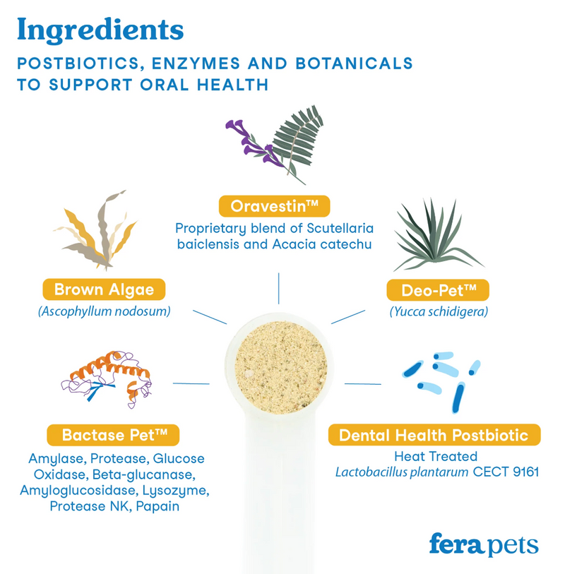 Load image into Gallery viewer, Fera Pet Organics Dental Support for Dogs & Cats 60g