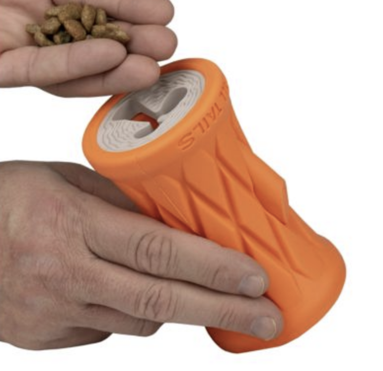 Load image into Gallery viewer, Tall Tails Natural Rubber Tree Trunk Toy