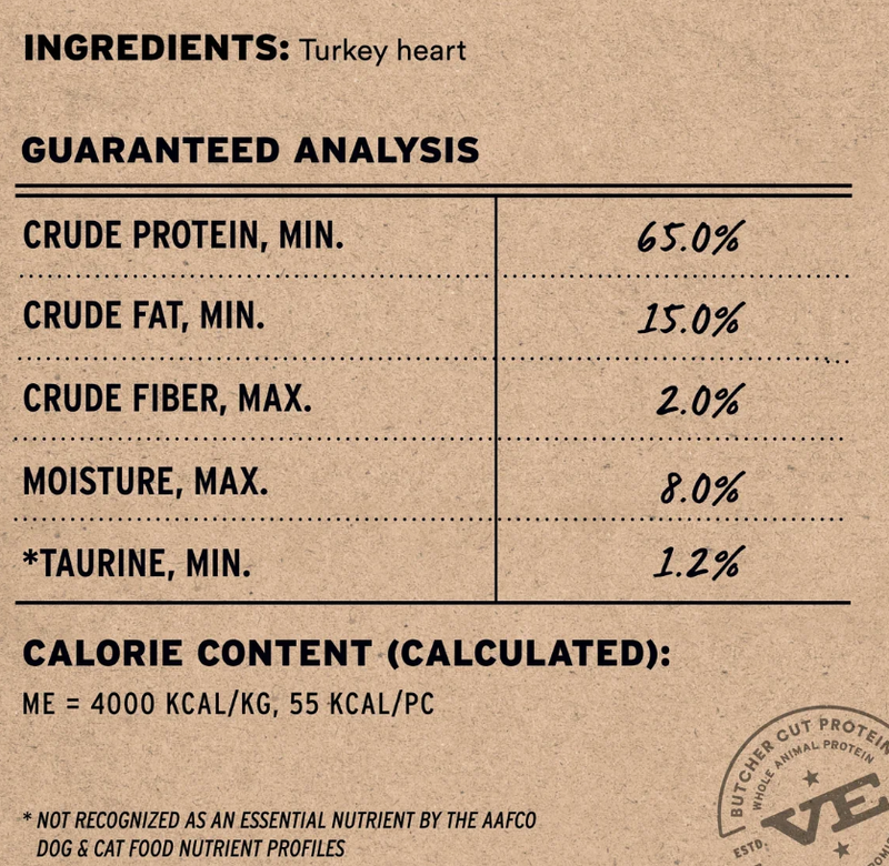 Load image into Gallery viewer, Vital Essentials Freeze-Dried Raw Turkey Hearts 1.6oz