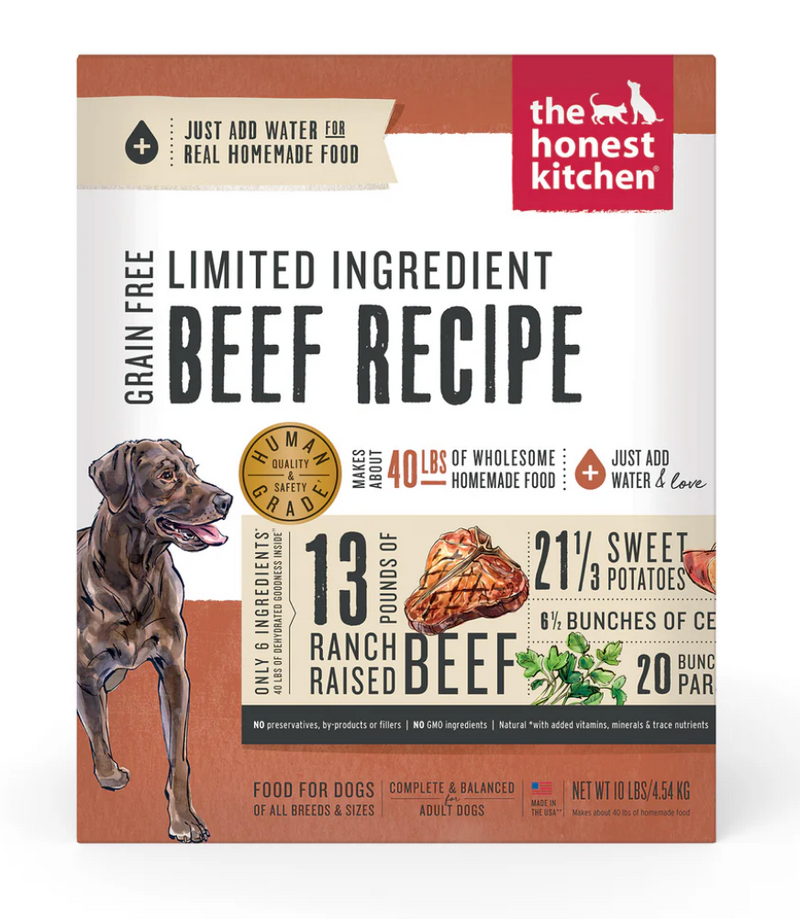 Load image into Gallery viewer, Honest Kitchen Dehydrated Limited Ingredient GF Beef