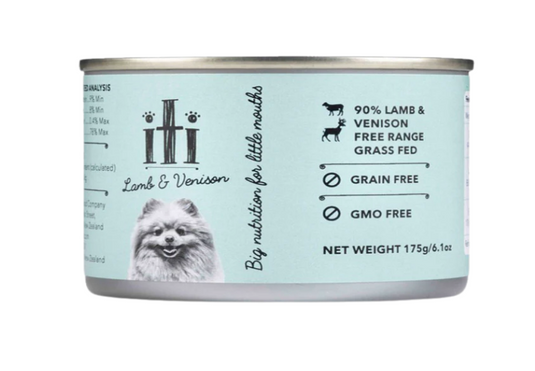 Iti Biti GF Lamb & Venison Dog Can 175g