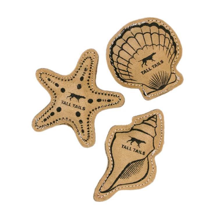 Load image into Gallery viewer, Tall Tails 3 Piece Seashell Toy Set
