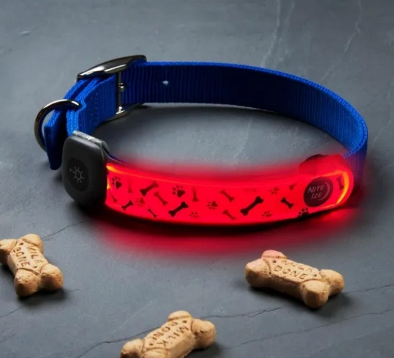 Load image into Gallery viewer, Nite Ize NiteDog Rechargeable LED Collar Cover Disc-O Select