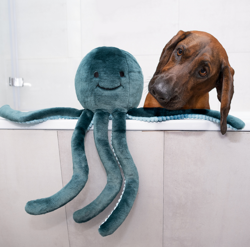 Load image into Gallery viewer, Fluff & Tuff Stevie Octopus 21'' - Discover Dogs