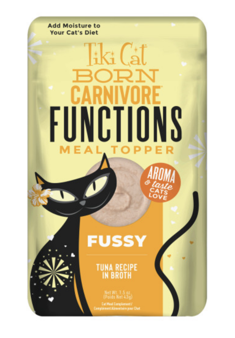 Load image into Gallery viewer, Tiki Cat Born Carnivore Functional Topper Fussy 1.5oz
