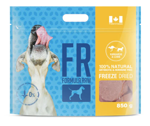 Formula Raw Freeze Dried Kangaroo & Lamb for Dogs