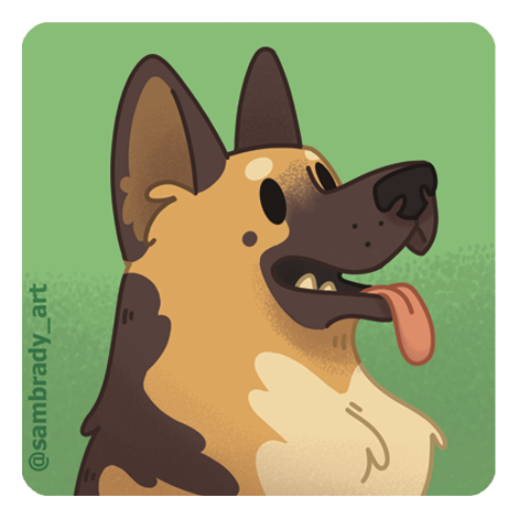Load image into Gallery viewer, Dog Stickers By Sam