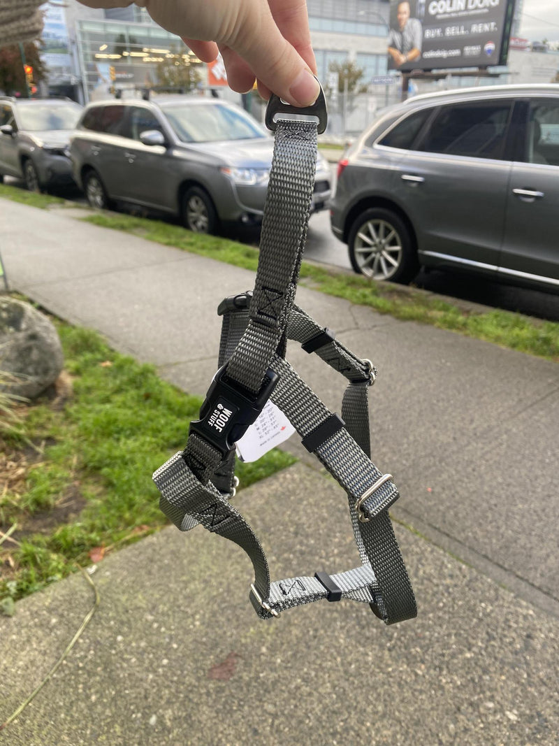 Load image into Gallery viewer, Woof & Stuff Basecamp Harness Gray