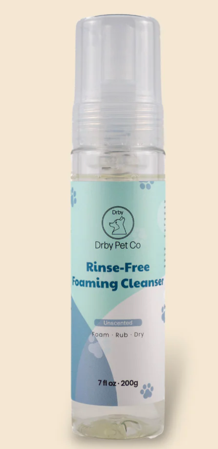 Load image into Gallery viewer, Drby Pet Co Rinse-Free Foaming Cleanser Unscented