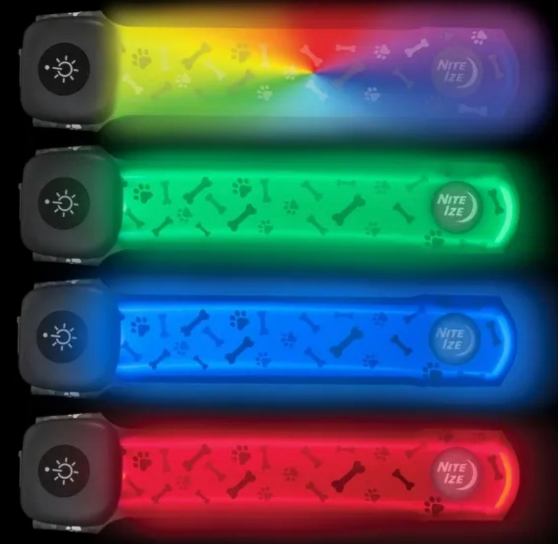 Load image into Gallery viewer, Nite Ize NiteDog Rechargeable LED Collar Cover Disc-O Select
