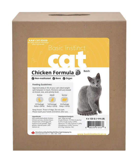 3P Basic Instinct Cat Non-Medicated Chicken