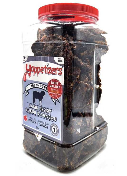 Yappetizers Lamb Heart - Discover Dogs