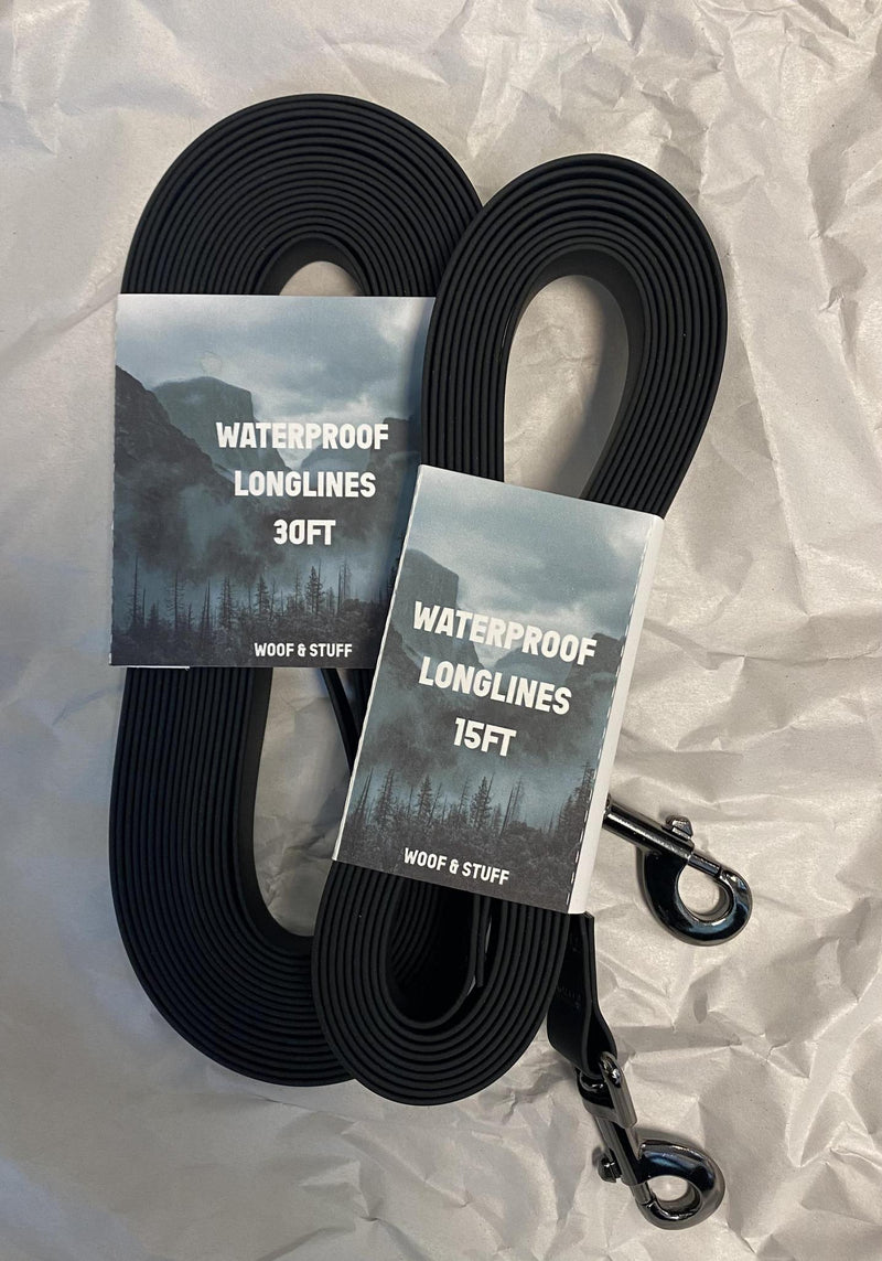 Load image into Gallery viewer, Woof & Stuff Raven Waterproof Longline - Discover Dogs