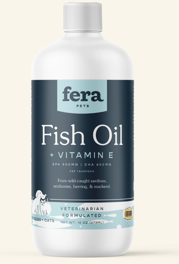 Load image into Gallery viewer, Fera Pet Organics Fish Oil for Dogs &amp; Cats
