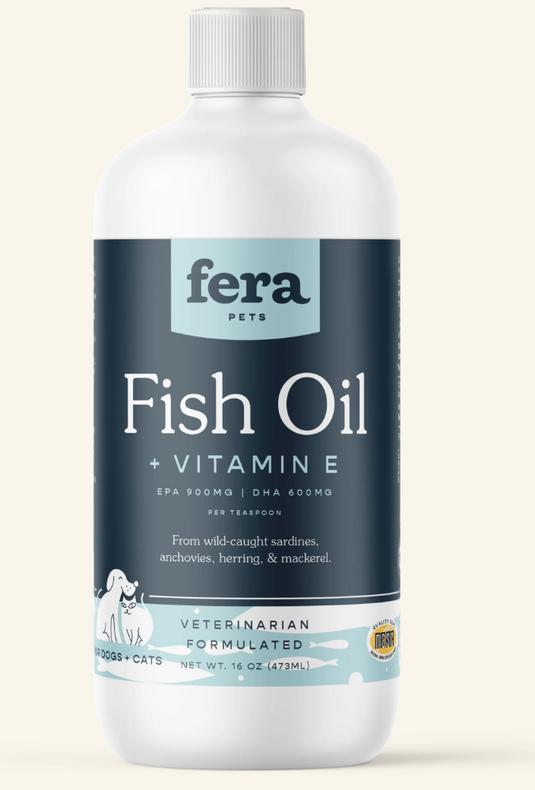 Fera Pet Organics Fish Oil for Dogs & Cats