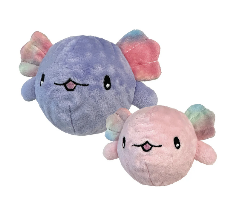 Load image into Gallery viewer, Foufou Axolotl Plush with Spiker