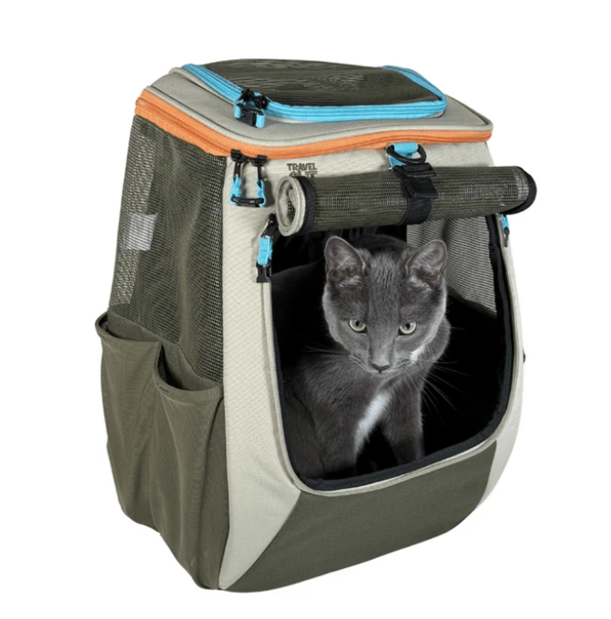 Load image into Gallery viewer, Travel Cat Navigator Backpack (Convertible)