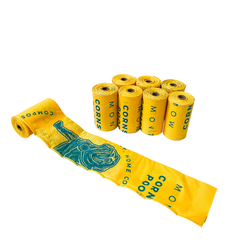 Load image into Gallery viewer, Monty's Compostable Corn Starch Poop Bags - Discover Dogs