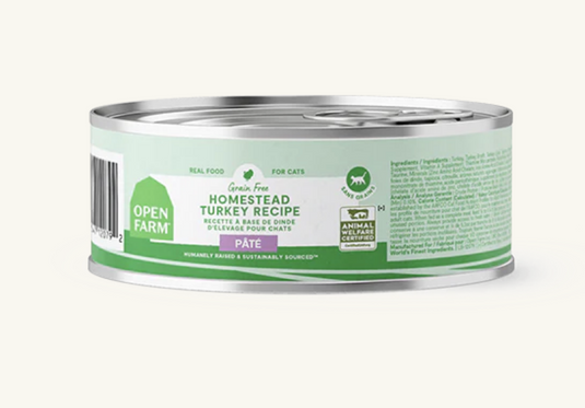 Open Farm Cat Homestead Turkey Pâté Can