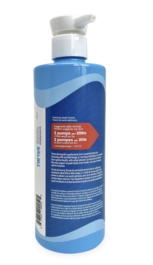Load image into Gallery viewer, Thrive Herring Oil 500ml - Discover Dogs